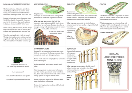 Roman Architecture Mini Guide