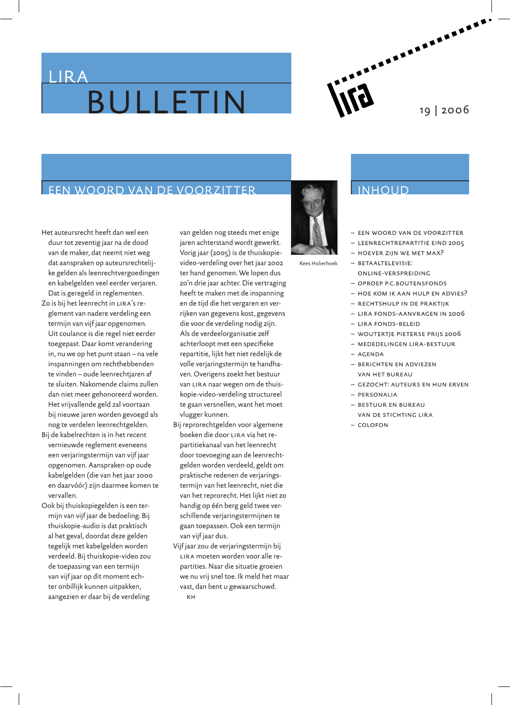 Bulletin 19 | 2006