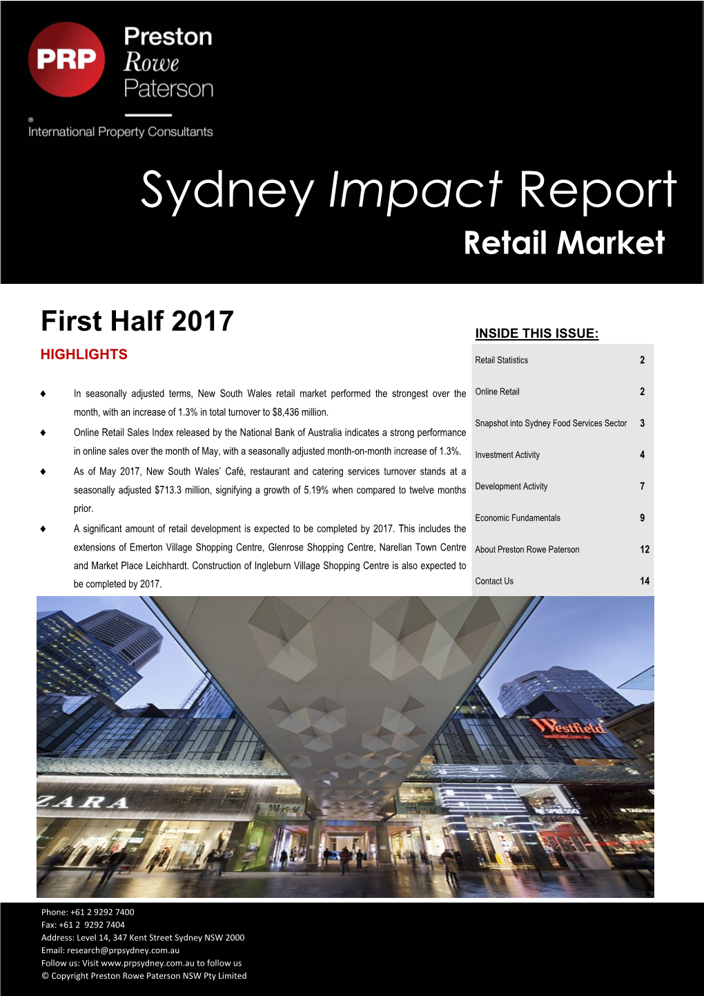 Sydney Impact Report Retail 2017