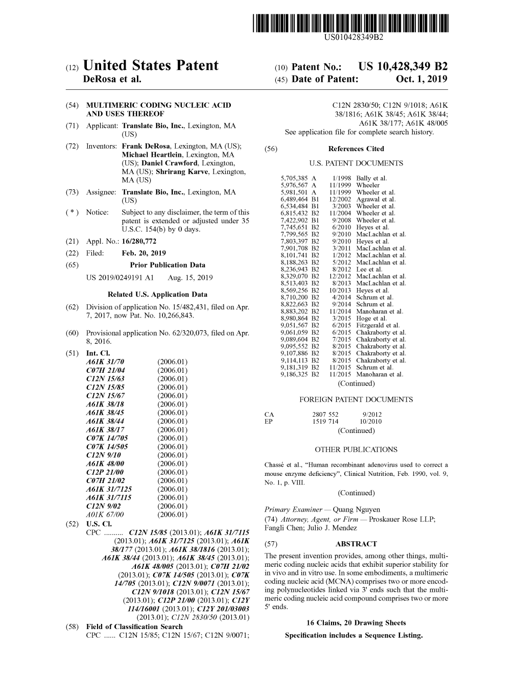 ( 12 ) United States Patent