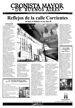 Reflejos De La Calle Corrientes