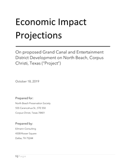 Economic Impact Projections