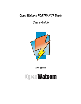 Watcom FORTRAN 77 Tools