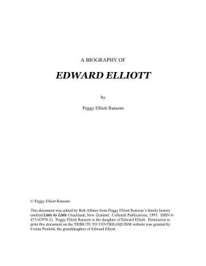Edward Elliott