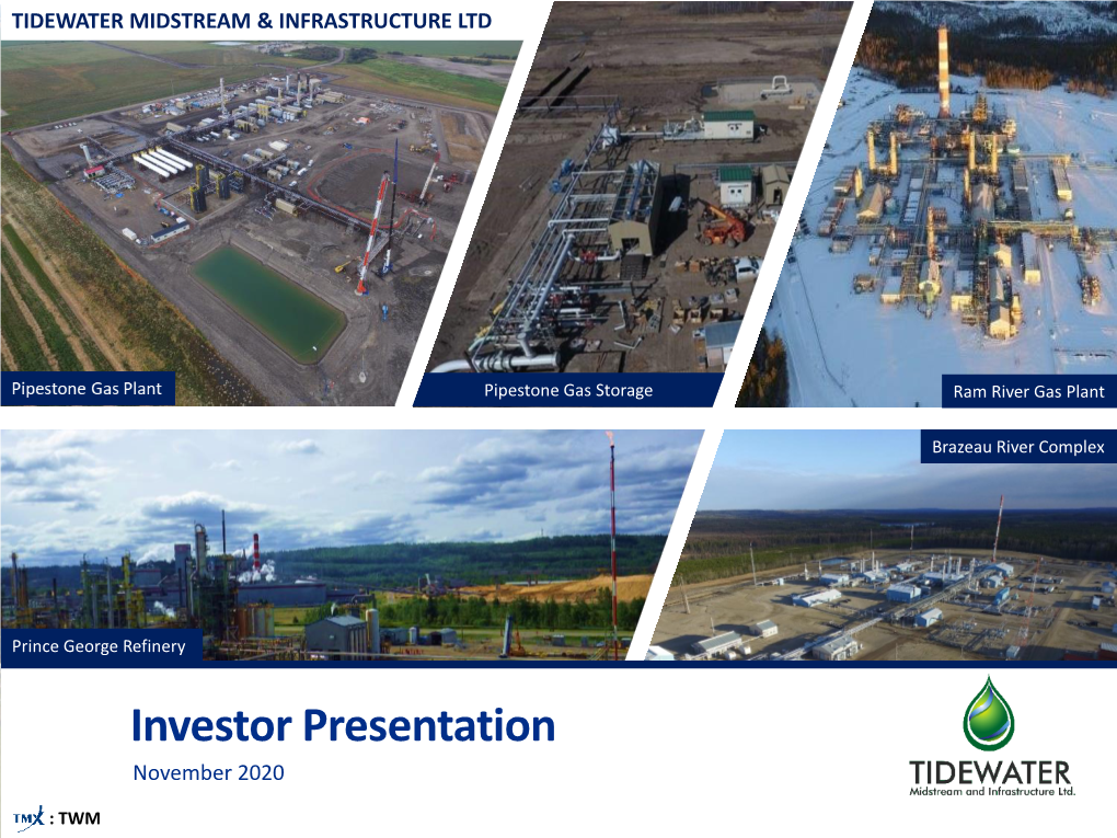 Investor Presentation November 2020