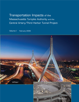 Transportation Impacts of the Massachusetts Turnpike Authority and the Central Artery/Third Harbor Tunnel Project