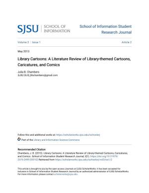 A Literature Review of Library-Themed Cartoons, Caricatures, and Comics