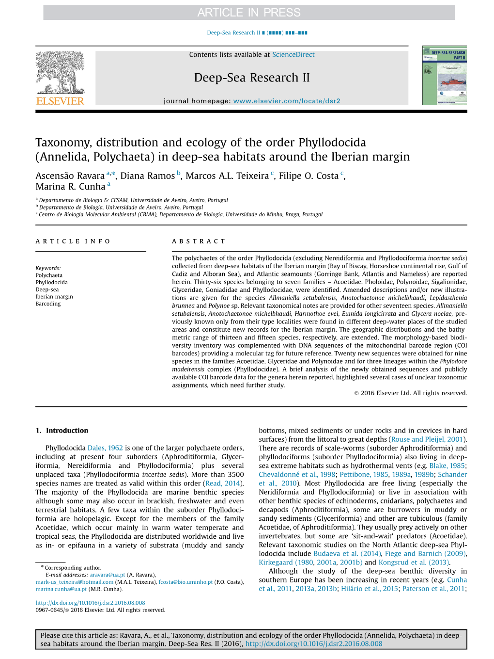 In Deep-Sea Habitats Around the Iberian Margin