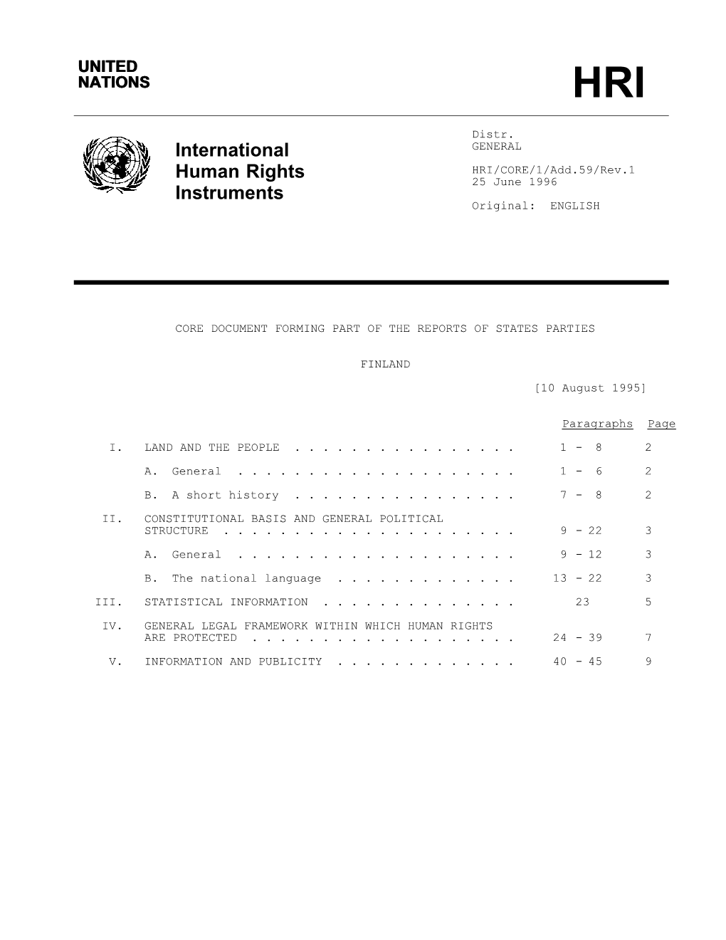 International Human Rights Instruments As Domestic Laws