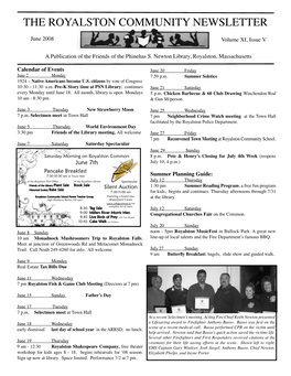 June 2008 Newsletter.Indd