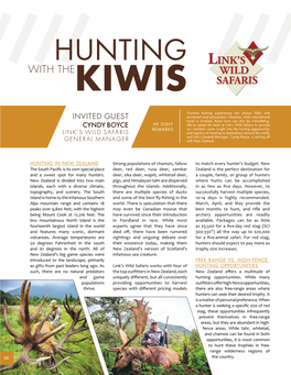 Hunting with the Kiwis