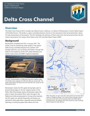 Delta Cross Channel Fact Sheet