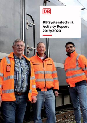 DB Systemtechnik Activity Report 2019/2020
