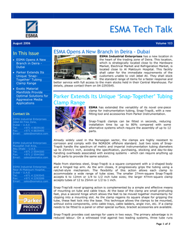 ESMA Tech Talk