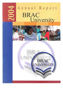 Annual Report BRAC University BRAC University