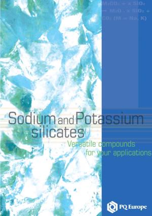 Sodium and Potassium Silicates, Is Markedly Demonstrated by Its Ability to Alter the Surface 10.000 Characteristics of Various Materials in Different Ways