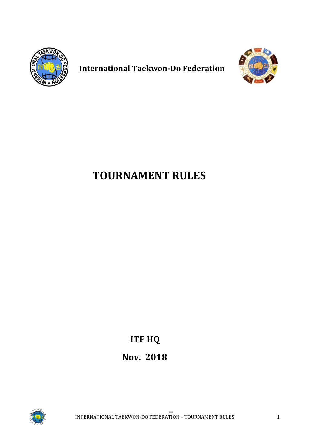 Tournament Rules