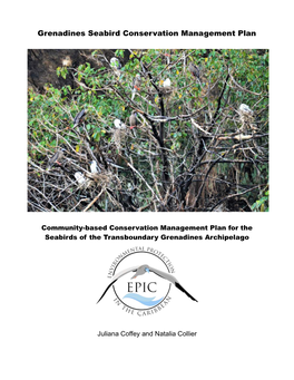 Grenadines Seabird Conservation Management Plan