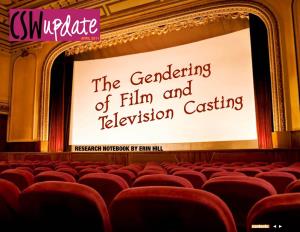 The Gendering of Film and Television Casting