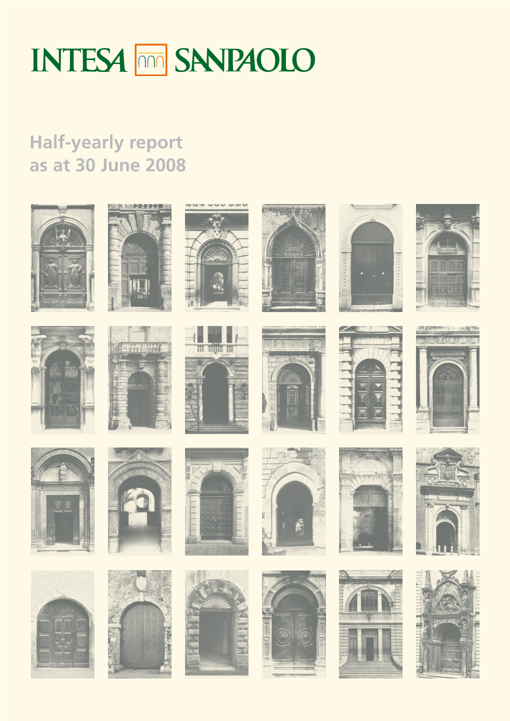 Half-Yearly Report As at 30 June 2008