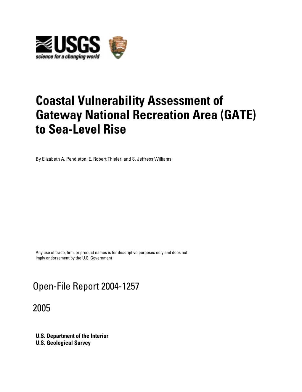 Coastal Vulnerability Assessment Of