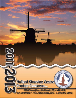 Holland Shopping Centre 2012 Online Catalogue
