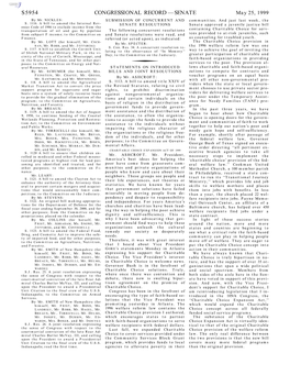 Congressional Record—Senate S5954