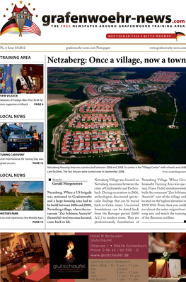 Netzaberg: Once a Village, Now a Town