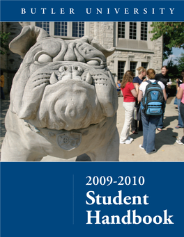 Student Handbook from the Vice President for Student Affairs