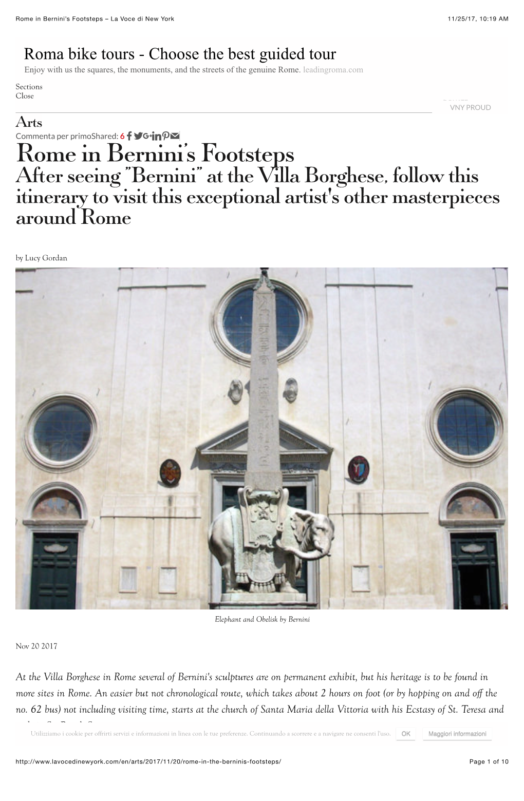 Rome in Bernini's Footsteps