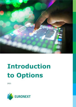 Introduction to Options