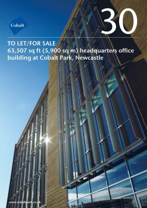 Headquarters Office Building at Cobalt Park, Newcastle