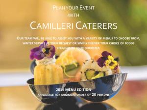 Planyour Event with Camilleri Caterers