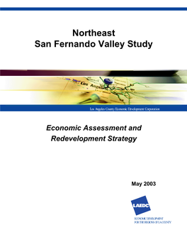 Northeast San Fernando Valley Study