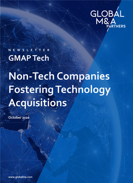 Non-Tech Companies Fostering Technology Acquisitions