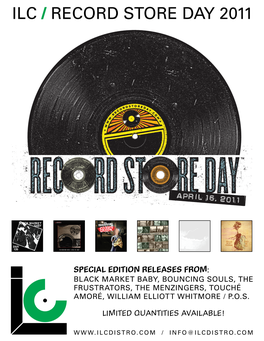 Ilc / Record Store Day 2011