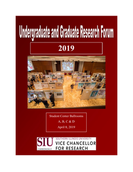 2019 SIU Carbondale Student Research Forum