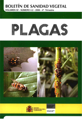 Boletín De Sanidad Vegetal Plagas, ISSN: 0213-6910