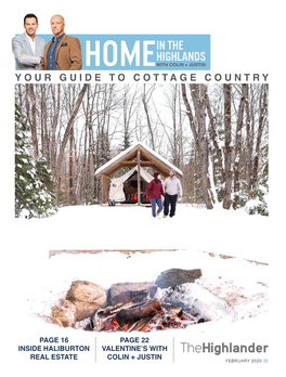 In the Highlands Home with Colin + Justin Your Guide to Cottage Country