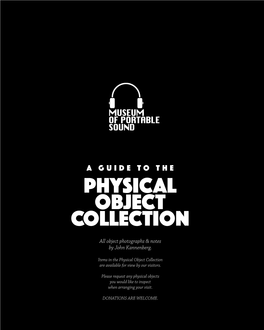Physical Object Collection