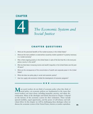 The Economic System and Social Justice