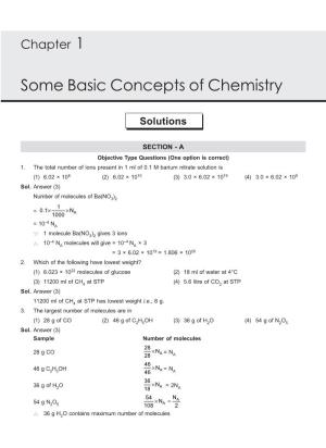 Some Basic Concepts of Chemistry