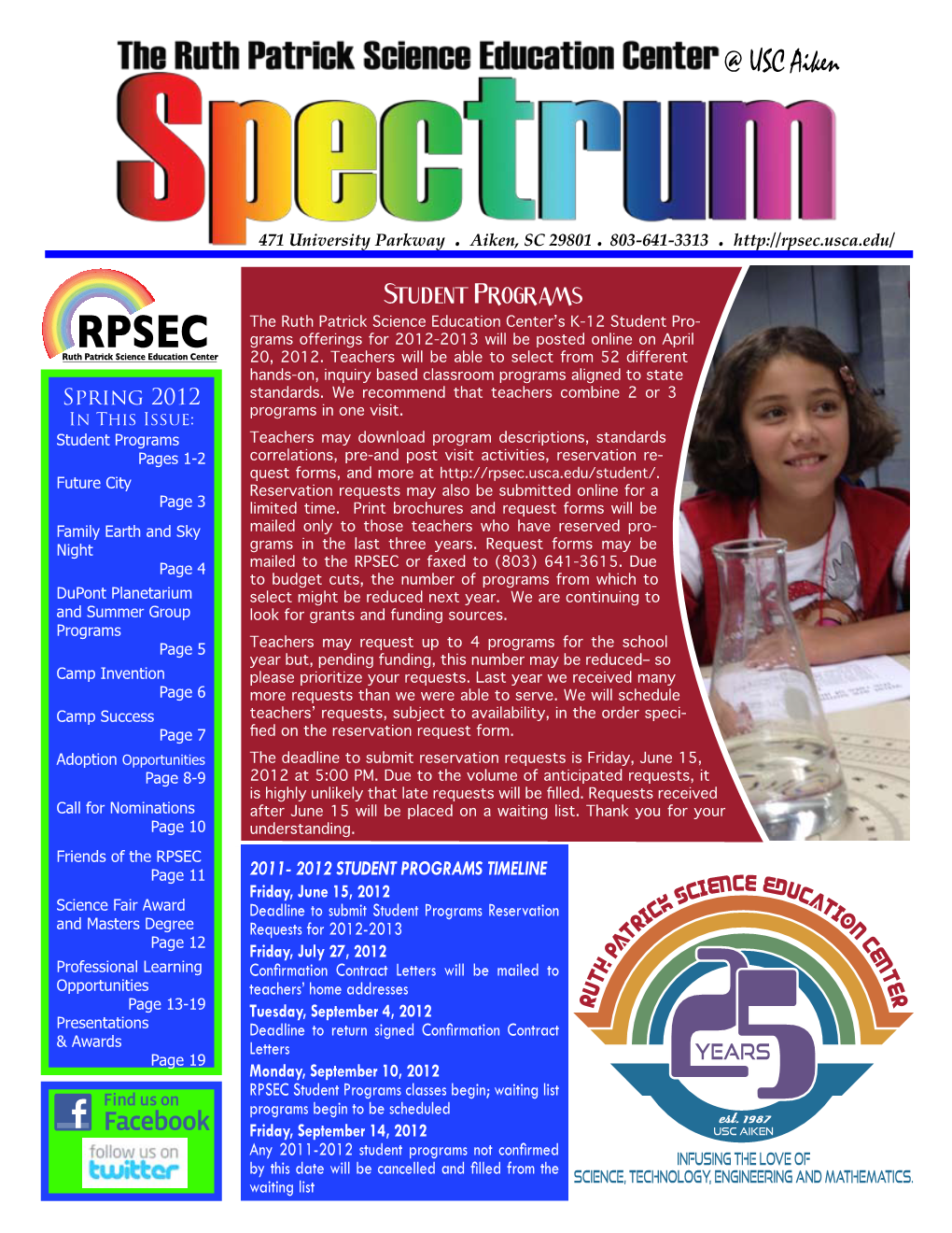 RPSEC Spectrum Spring 2012