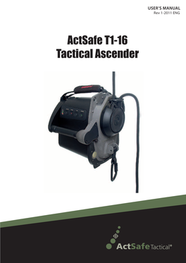 Actsafe T1-16 Tactical Ascender