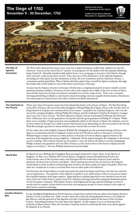 The Siege of 1702 U.S