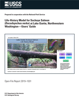 Life-History Model for Sockeye Salmon (Oncorhynchus Nerka) at Lake Ozette, Northwestern Washington—Users’ Guide