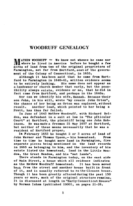 Woodruff Genealogy" (Boston 1905)