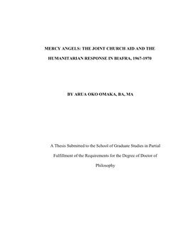 Ph.D Thesis-A. Omaka; Mcmaster University-History