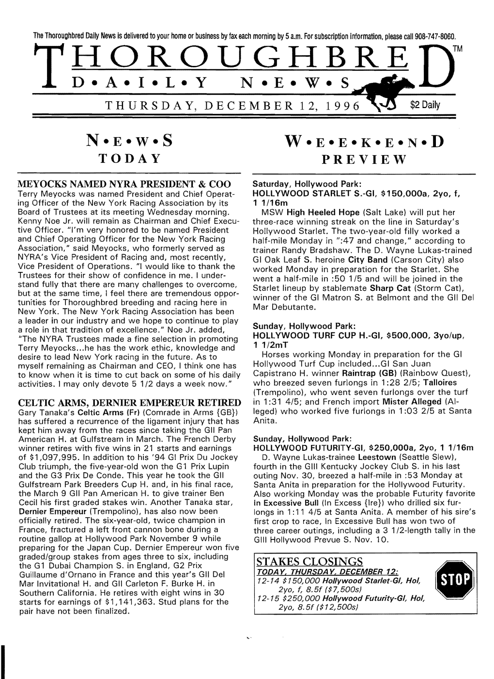 Red Daily News Is Delivered to Your Home Or Business by Fax Each Morning by 5A.M