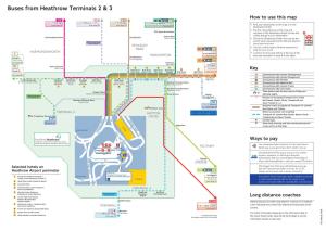 Buses from Heathrow Terminals 2 & 3